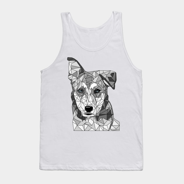 Rufus Tank Top by DavidASmith